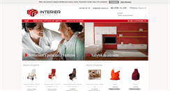 Desktop Screenshot of interier-vysocina.cz
